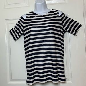 NWT Chico’s striped top size 0